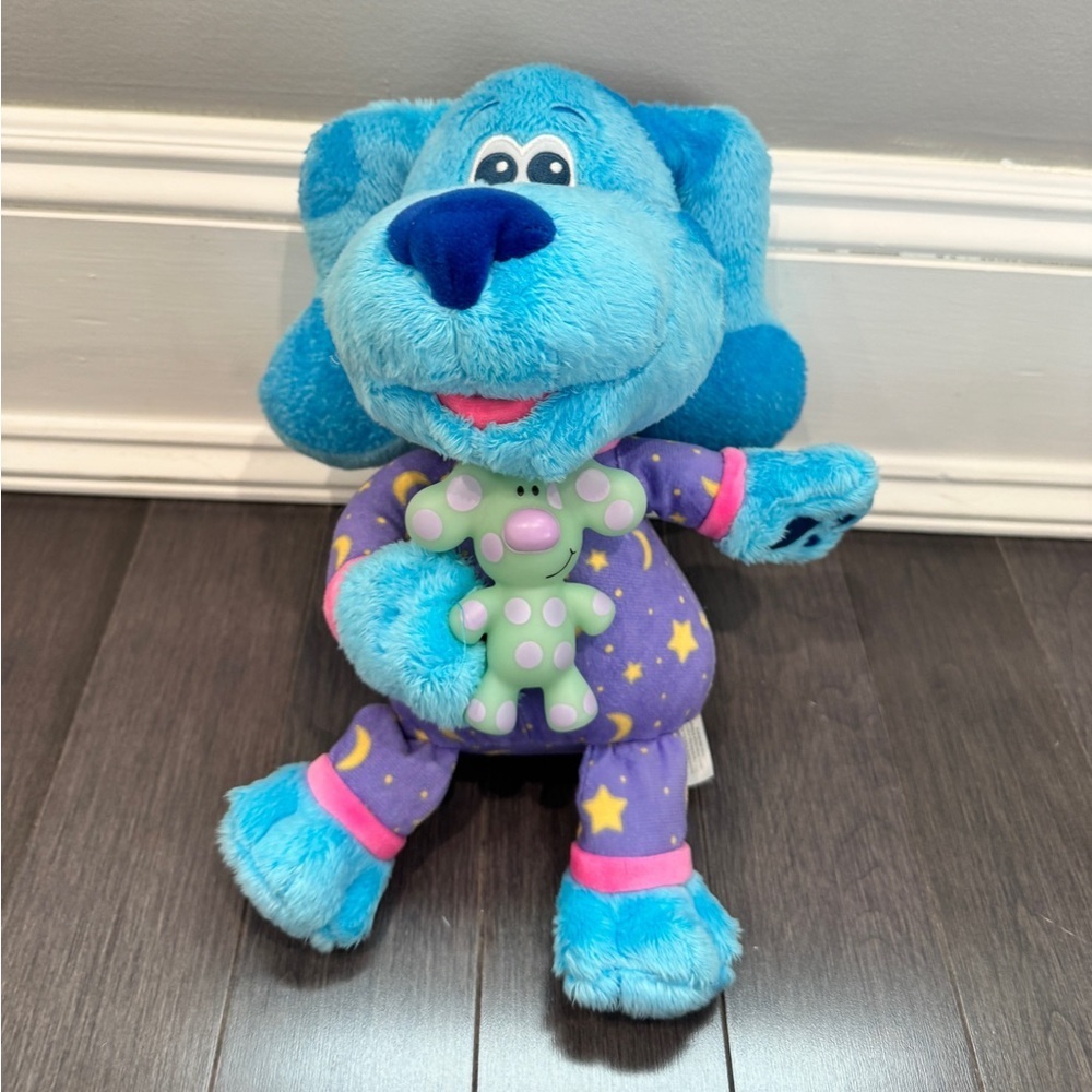Blues Clues Sleepytime Pajama Electronic Stuffed Animal Nightime Plush Toy